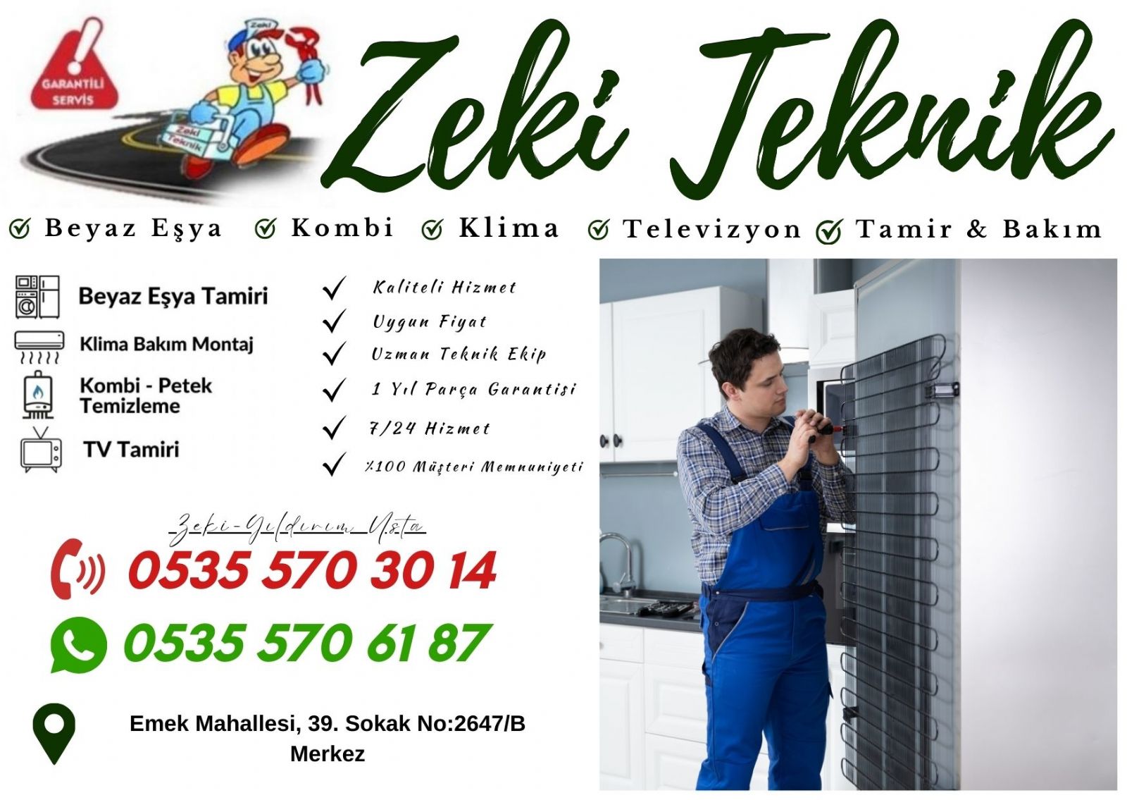 Emek Buzdolabı Servisi